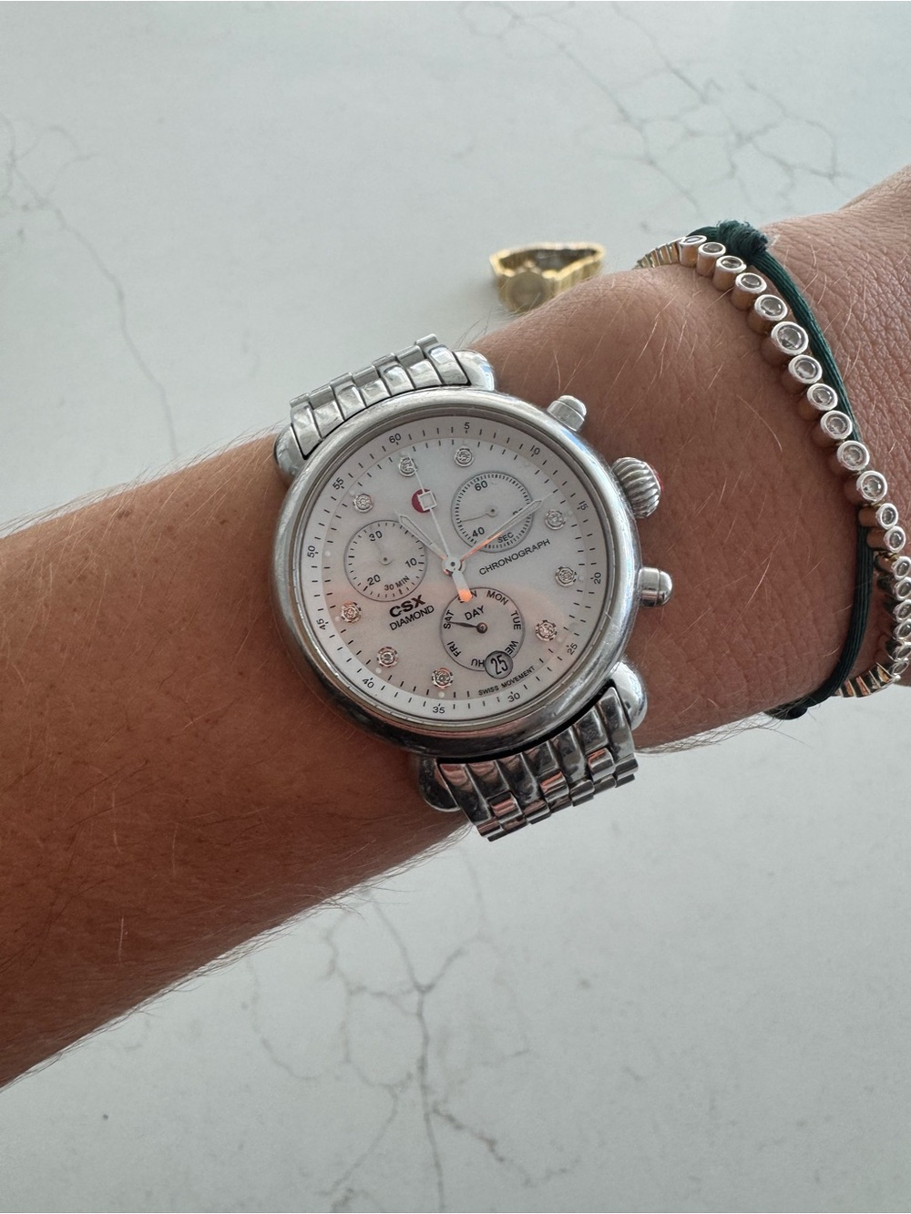 Michele CSX circular watch